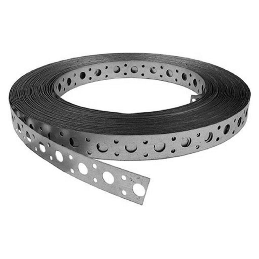 Лента перфорированная, оцинкованная сталь