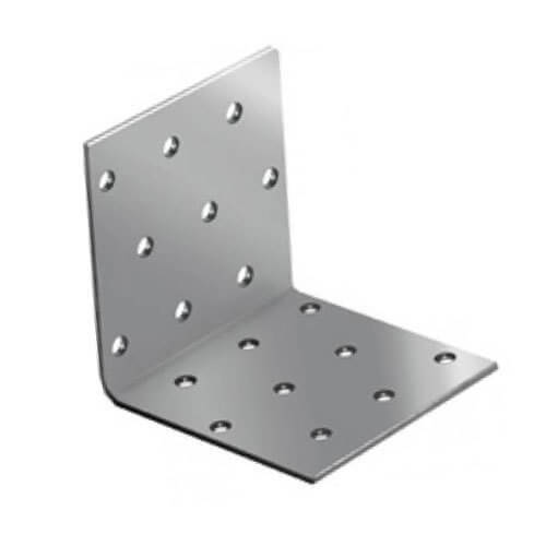 Уголок крепежный, оцинкованная сталь
