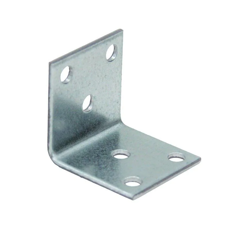 Уголок крепежный равносторонний, оцинкованная сталь